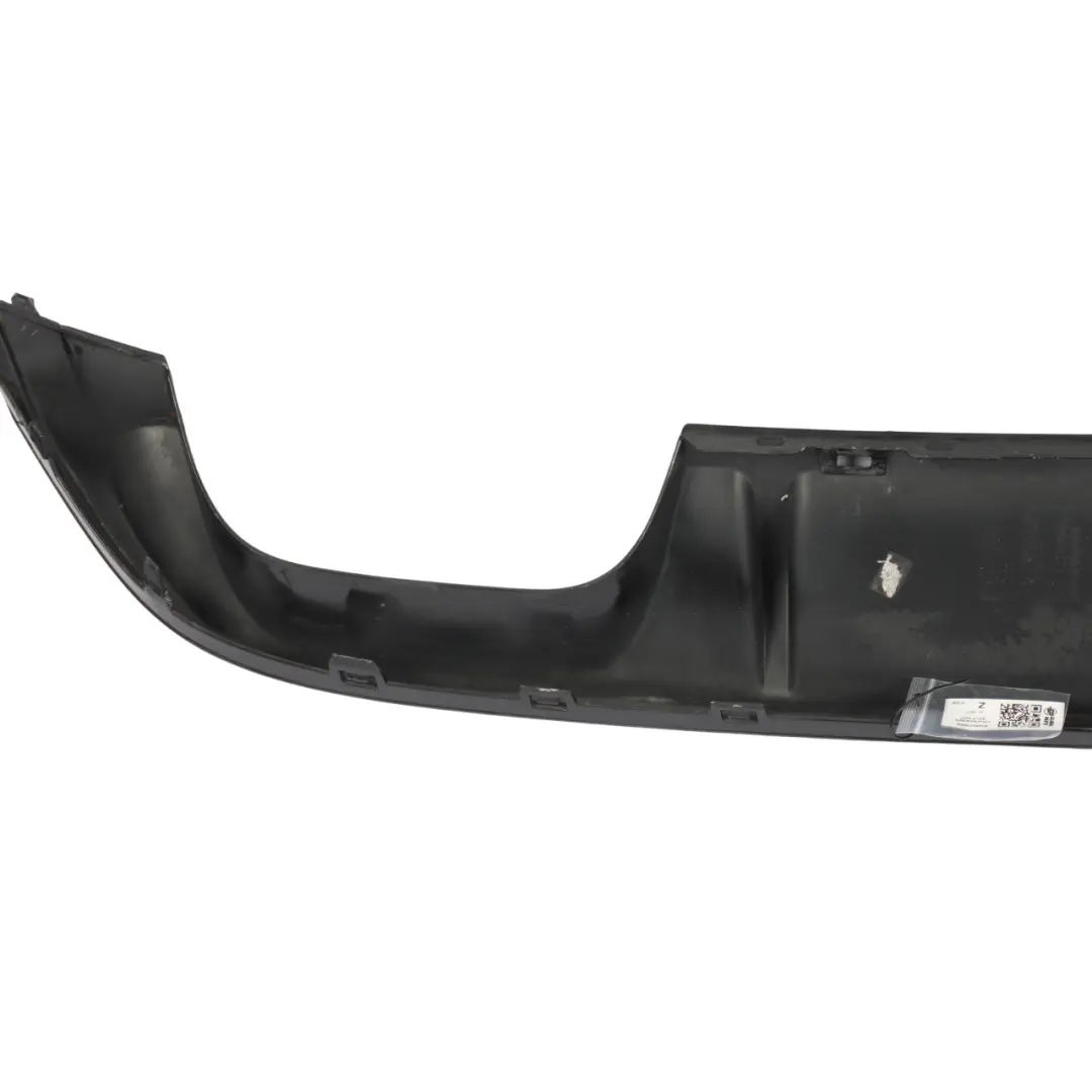 Bumper Lower Spoiler Diffuser Cover Trim Panel to VW Golf Mk7 Rear with Part number 5G6807568N VW Golf Mk7 Rear Bumper Lower Spoiler Diffuser Cover Trim Panel - SKU 5G6807568N - Part number 5G6807568N