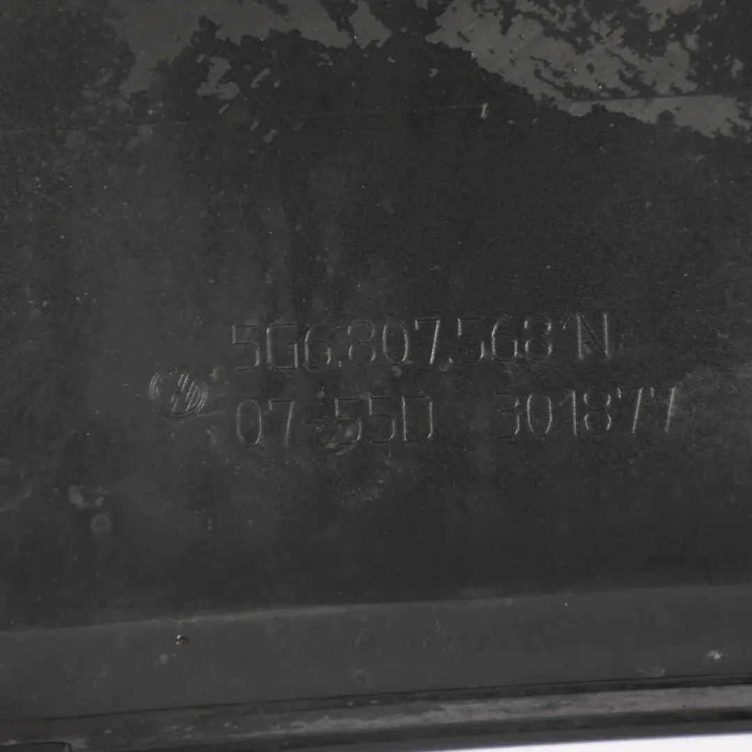 VW Golf Mk7 Rear Bumper Lower Spoiler Diffuser Cover Trim Panel - SKU 5G6807568N - Part number 5G6807568N