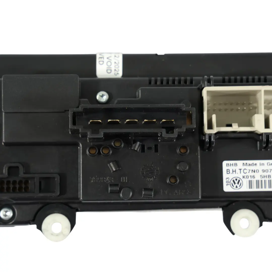 VW Caddy Maxi 2K Panel Sterowania Przełącznik Klimatyzacji - SKU 5HB009751-1 - Numer Części 5HB009751