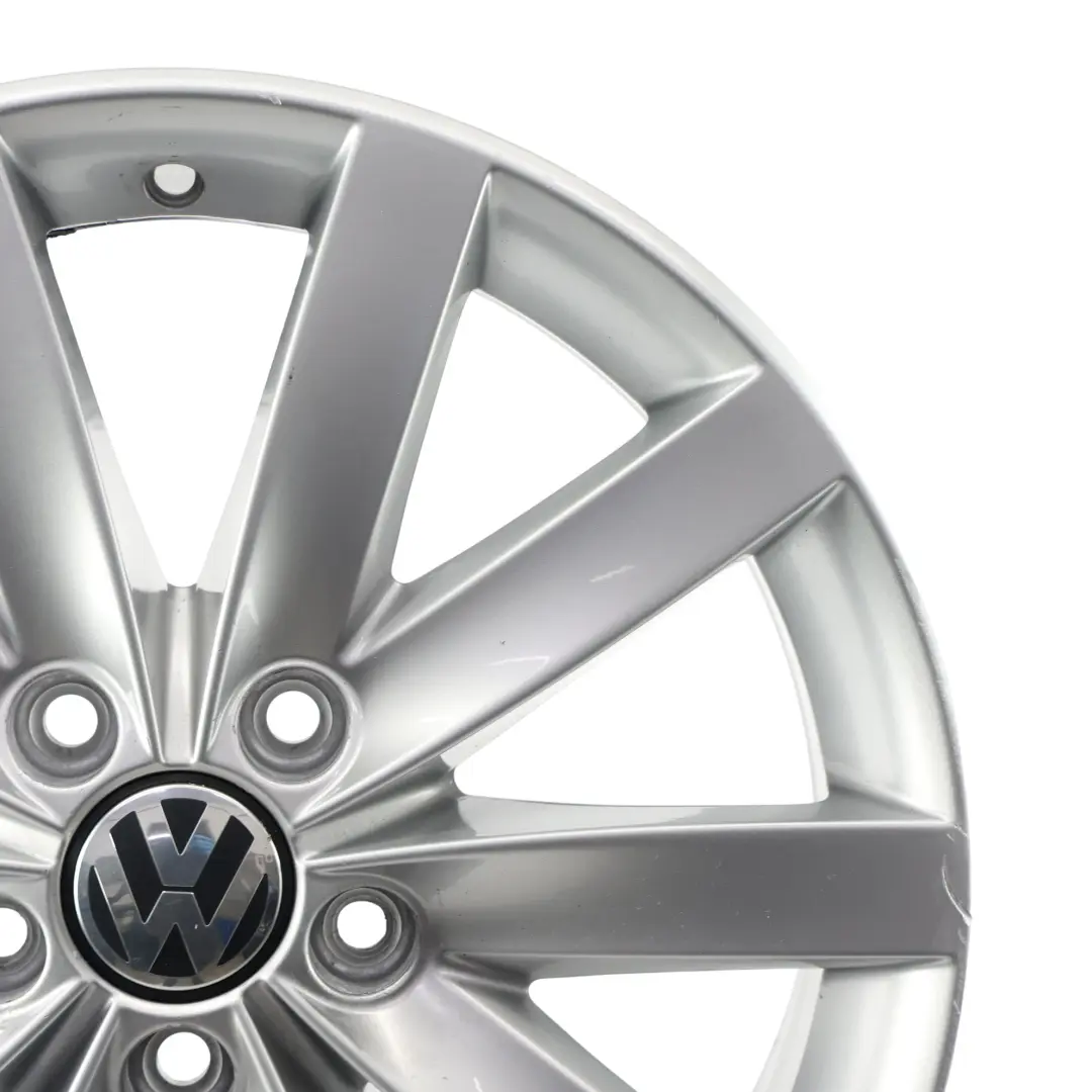 Volkswagen Golf Mk6 Silver Wheel Alloy Rim 17" 7J ET:54 - SKU 5K0601025F-2 - Part number 5K0601025F