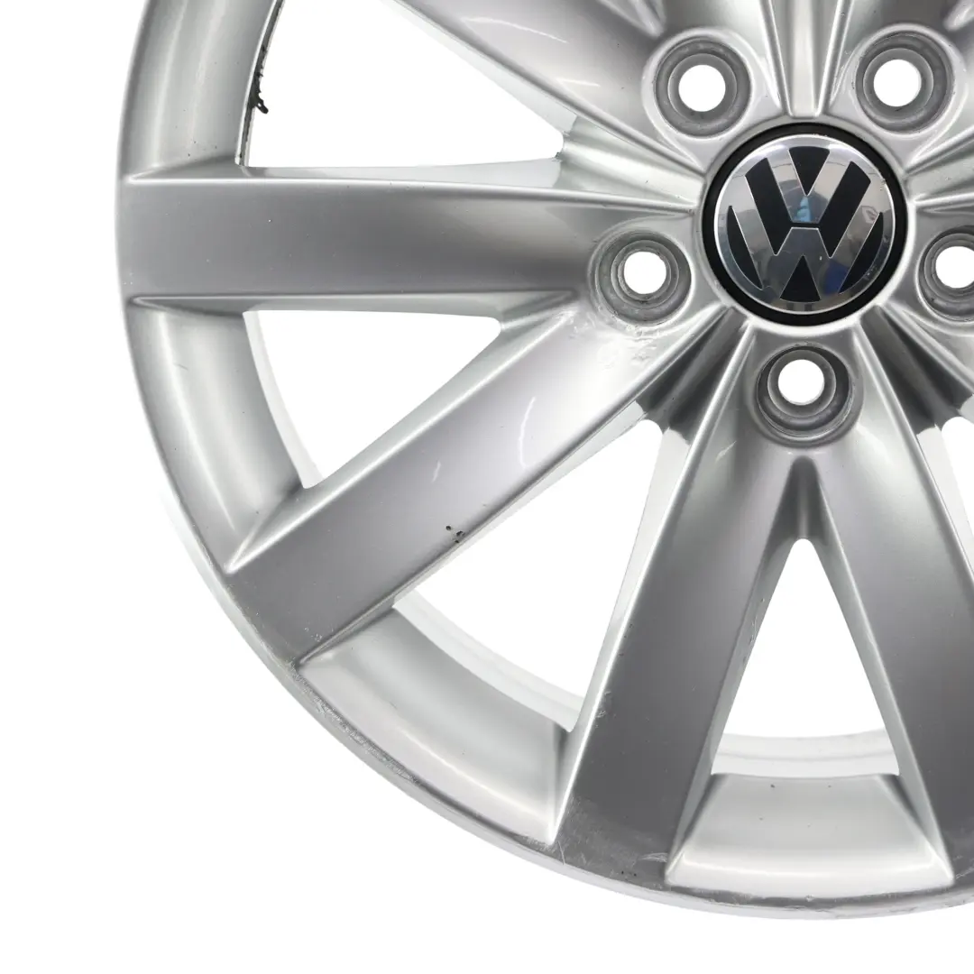 Volkswagen Golf Mk6 Silver Wheel Alloy Rim 17" 7J ET:54 - SKU 5K0601025F-2 - Part number 5K0601025F