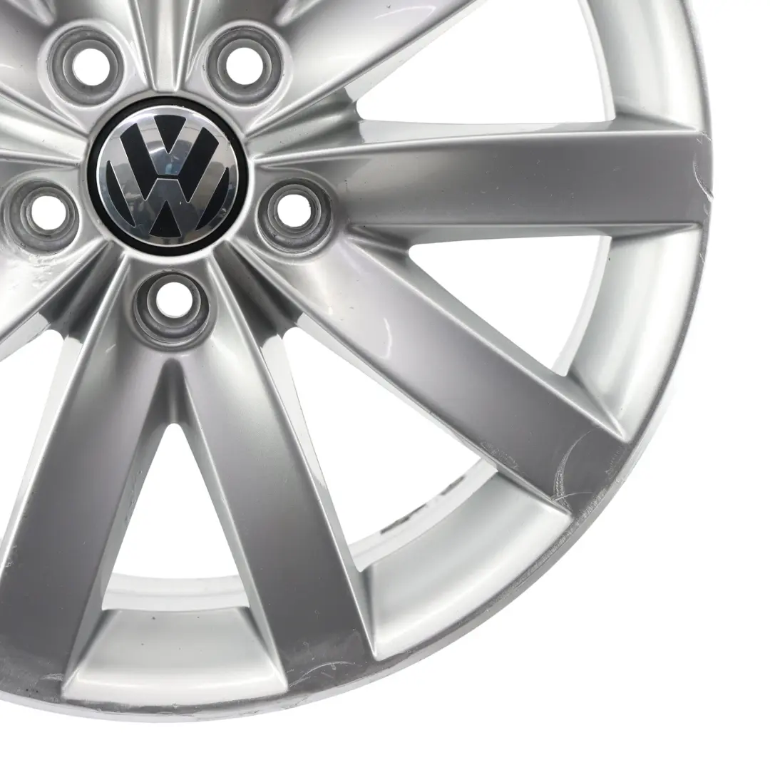 Volkswagen Golf Mk6 Silver Wheel Alloy Rim 17" 7J ET:54 - SKU 5K0601025F-2 - Part number 5K0601025F
