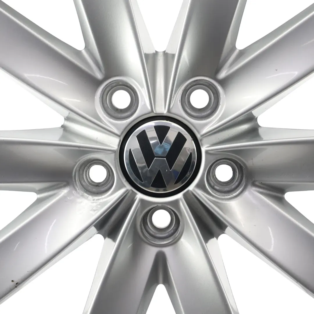 Volkswagen Golf Mk6 Silver Wheel Alloy Rim 17" 7J ET:54 - SKU 5K0601025F-2 - Part number 5K0601025F