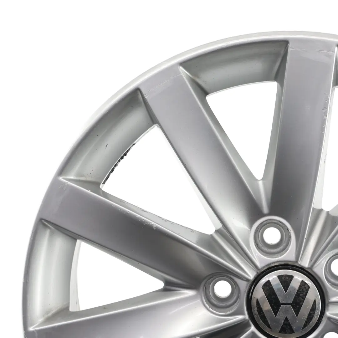 Volkswagen Golf Mk6 Silver Wheel Alloy Rim 17" 7J ET:54 - SKU 5K0601025F-4 - Part number 5K0601025F