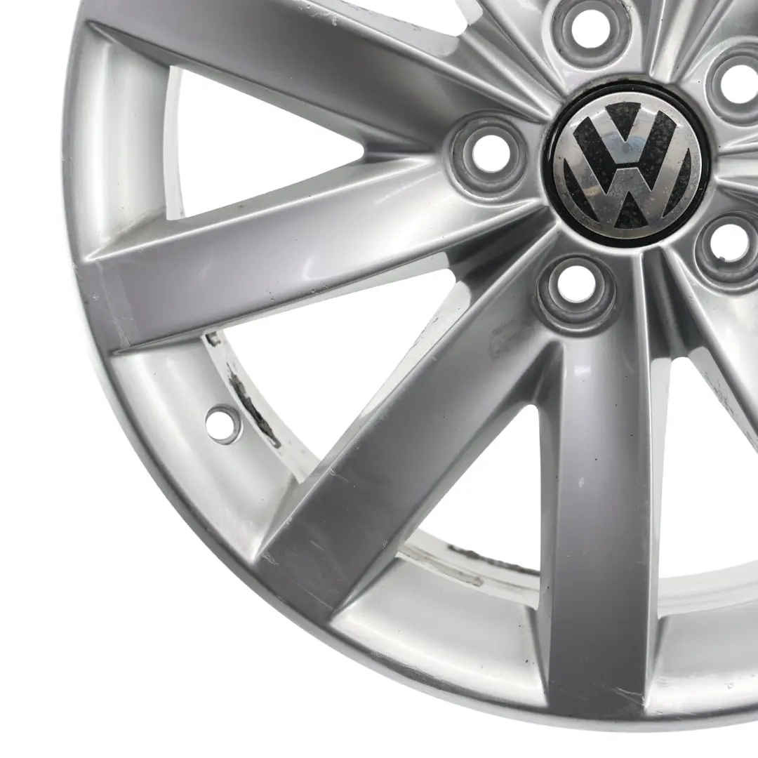 Mk6 Silver Wheel Alloy Rim 17" 7J ET:54 to Volkswagen Golf with Part number 5K0601025F Volkswagen Golf Mk6 Silver Wheel Alloy Rim 17" 7J ET:54 - SKU 5K0601025F-4 - Part number 5K0601025F
