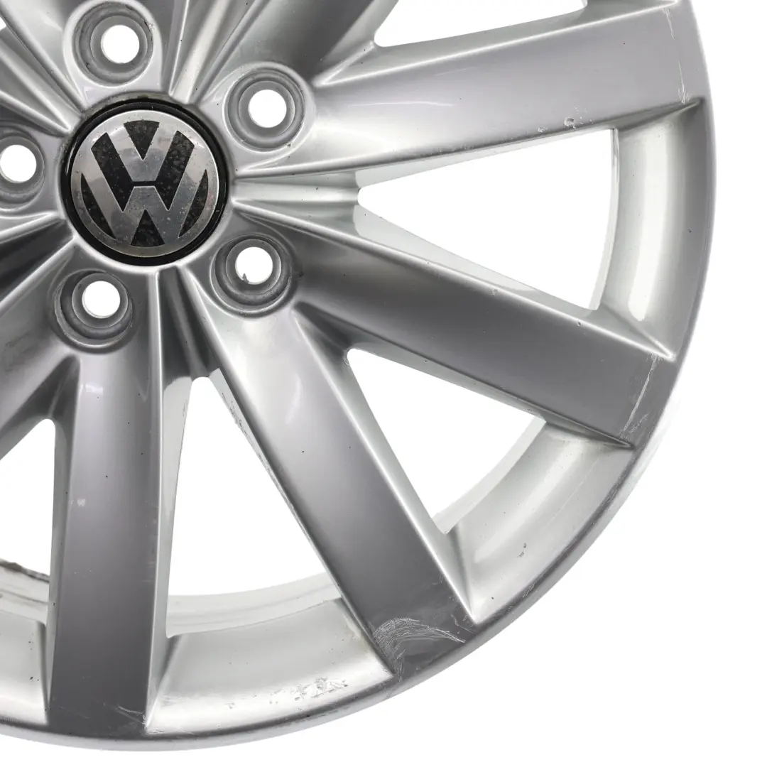 Volkswagen Golf Mk6 Silver Wheel Alloy Rim 17" 7J ET:54 - SKU 5K0601025F-4 - Part number 5K0601025F