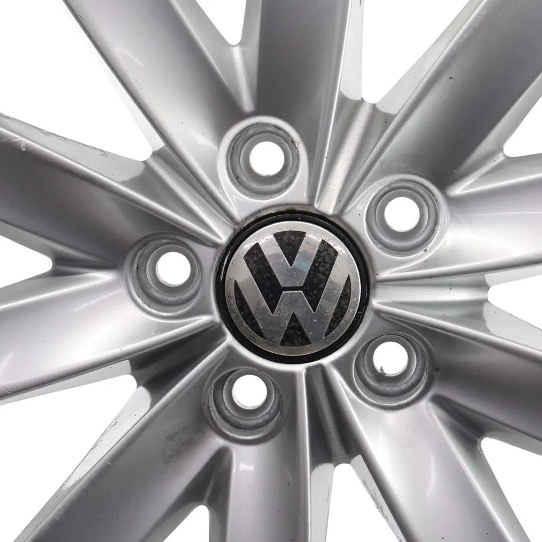 Volkswagen Golf Mk6 Silver Wheel Alloy Rim 17" 7J ET:54 - SKU 5K0601025F-4 - Part number 5K0601025F