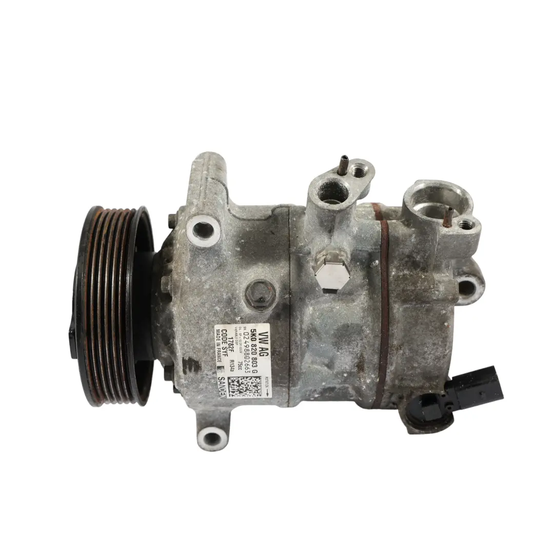 Conditioning Con A/C Compressor Pump to Audi Q3 8U Air with Part number 5K0820803G Audi Q3 8U Air Conditioning Con A/C Compressor Pump - SKU 5K0820803G - Part number 5K0820803G