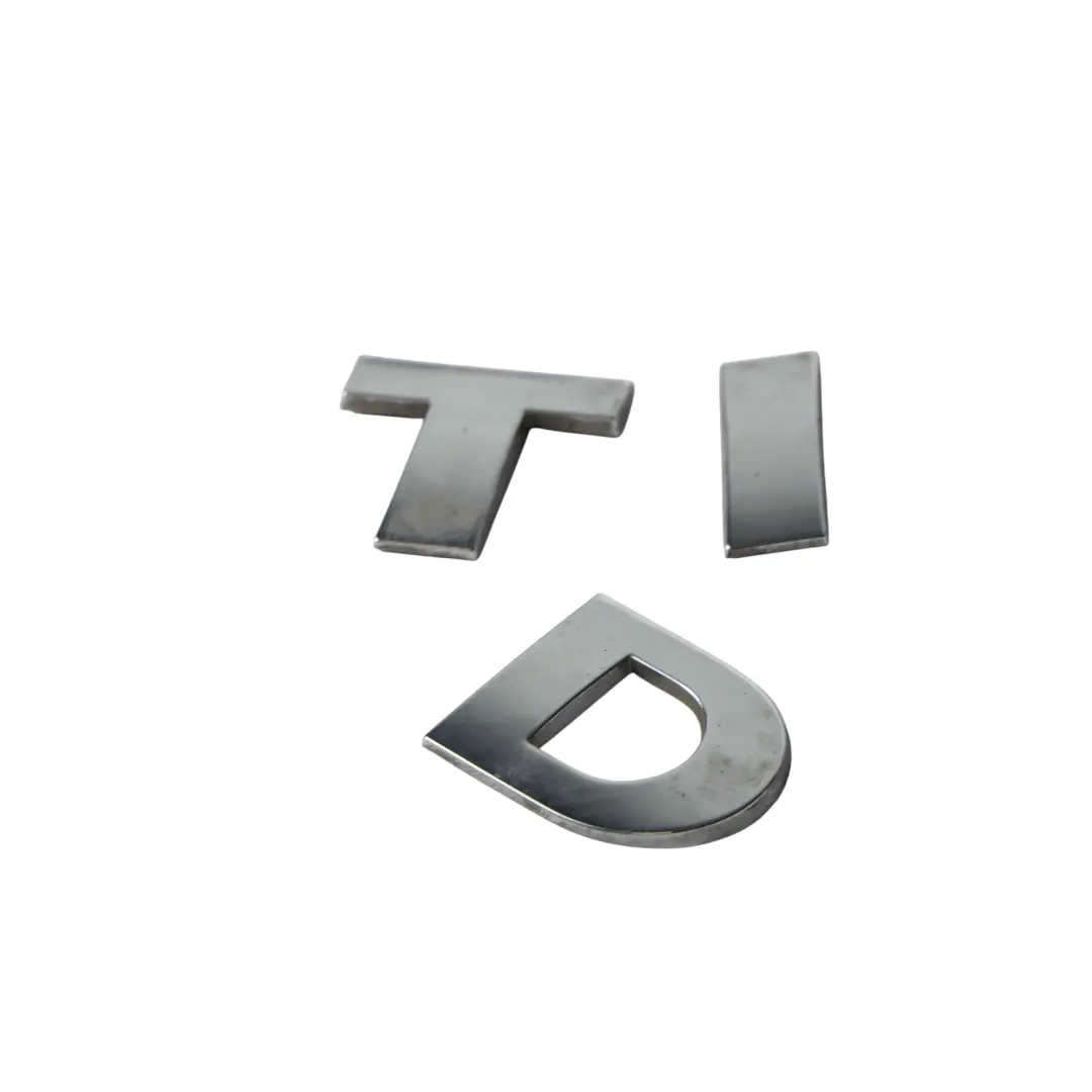 Volkswagen Golf Mk6 5K Stemma Portellone Posteriore Inscription TDI - SKU 5K0853675P - Numero di parte 5K0853675P