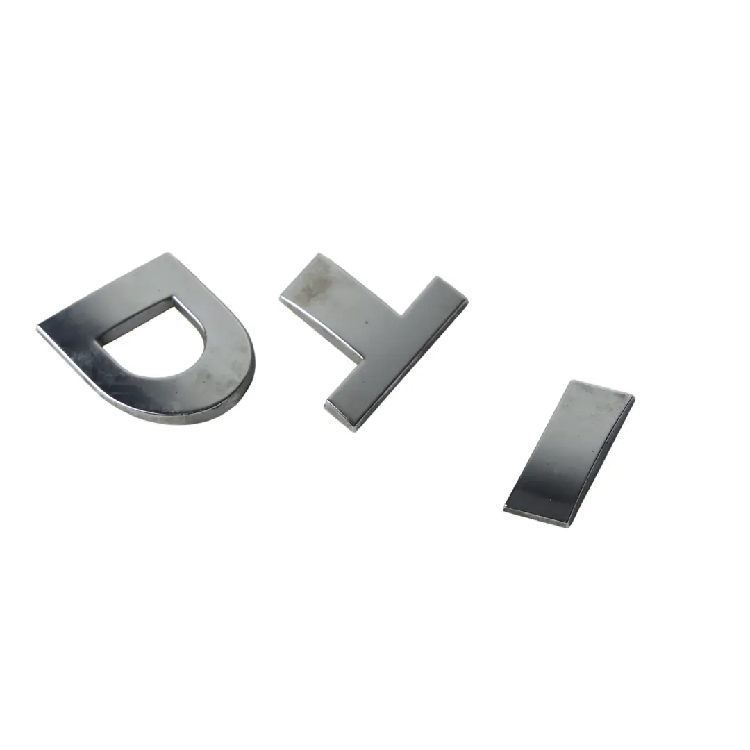 Volkswagen Golf Mk6 5K Tailgate Boot Badge Inscription TDI Chrome - SKU 5K0853675P - Part number 5K0853675P