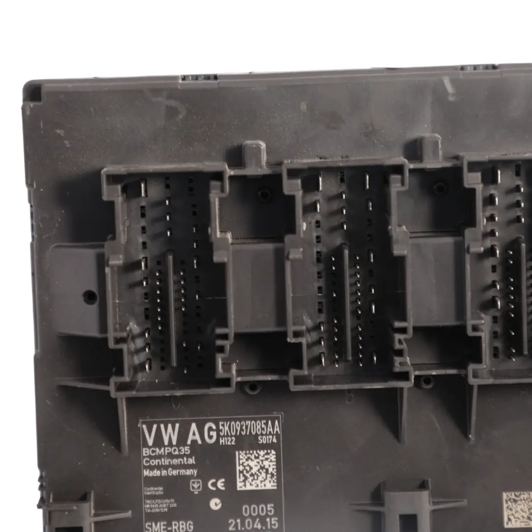 2K BCM Comfort Body Control Module Unit to VW Volkswagen Caddy with Part number 5K0937085AA VW Volkswagen Caddy 2K BCM Comfort Body Control Module Unit - SKU 5K0937085AA - Part number 5K0937085AA