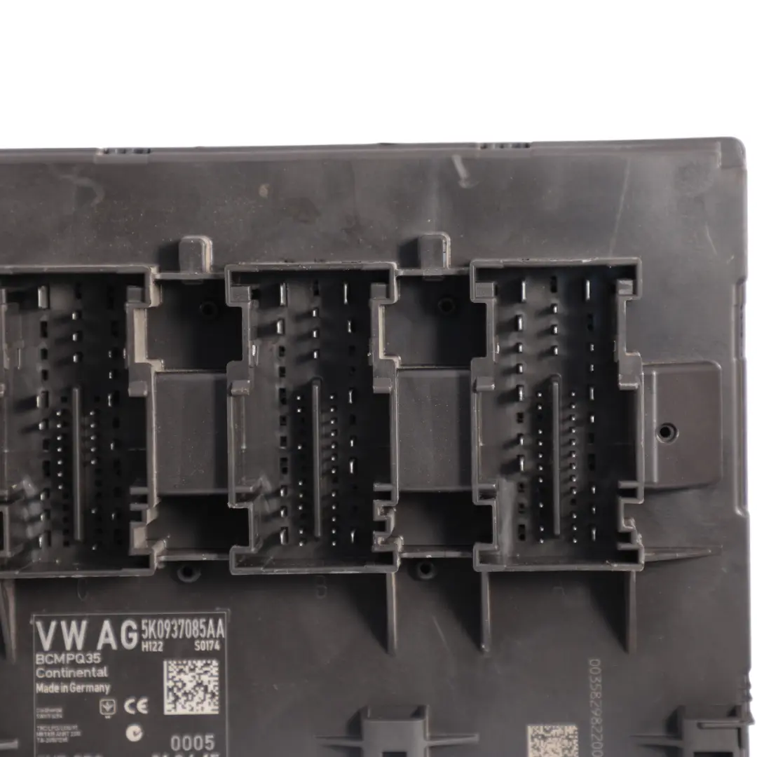 2K BCM Comfort Body Control Module Unit to VW Volkswagen Caddy with Part number 5K0937085AA VW Volkswagen Caddy 2K BCM Comfort Body Control Module Unit - SKU 5K0937085AA - Part number 5K0937085AA