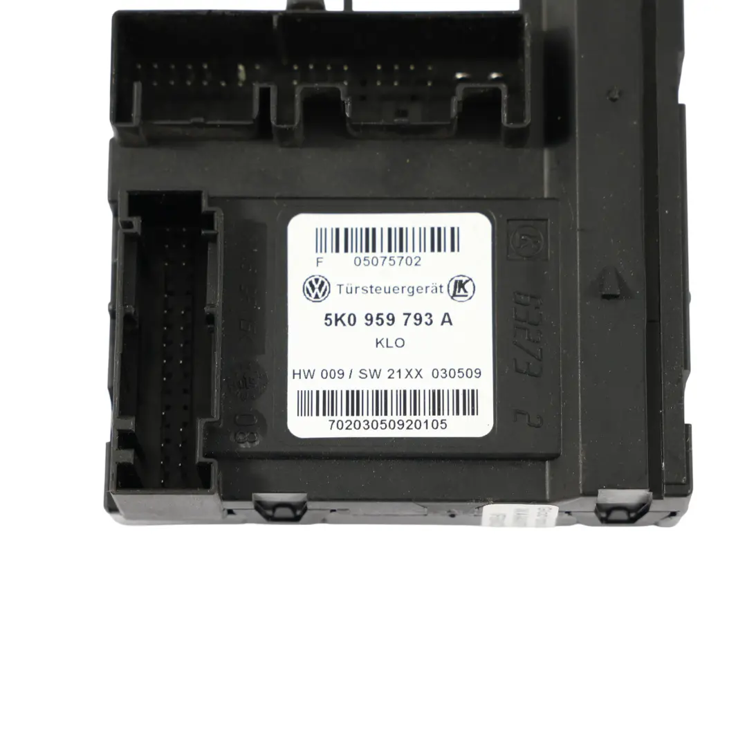 Volkswagen Scirocco Mk3 Modulo Regolatore Finestrino ECU Lato Guida - SKU 5K0959793A - Numero di parte 5K0959793A