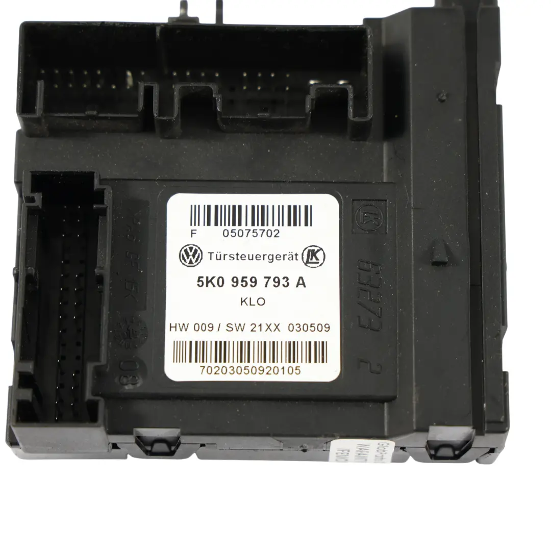 Volkswagen Scirocco Mk3 Fensterheber Modul ECU Fahrerseite - SKU 5K0959793A - Teilenummer 5K0959793A