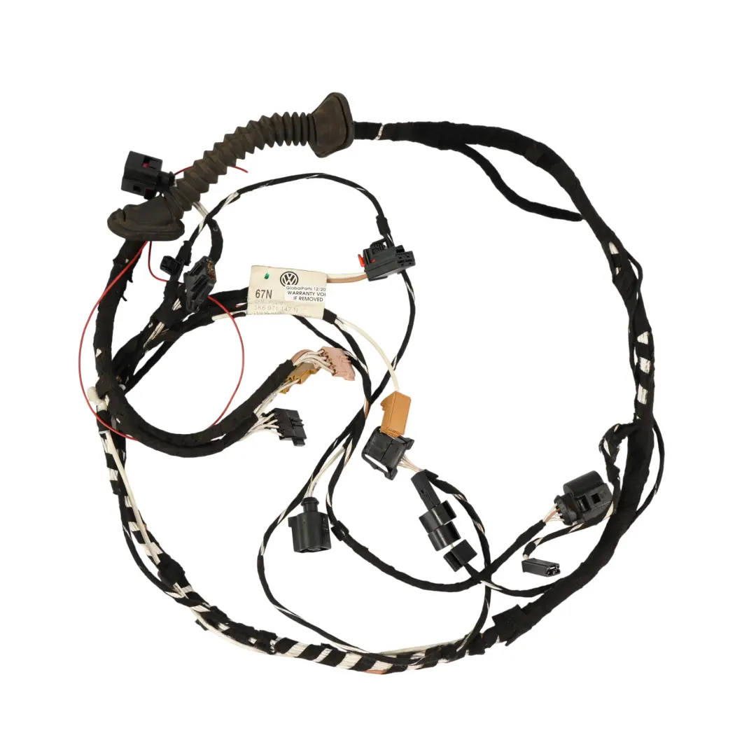 Mk6 5K Harnais Câblage Hayon Câble Gauche pour Volkswagen Golf à propos du numéro de pièce 5K6971147N Volkswagen Golf Mk6 5K Harnais Câblage Hayon Câble Gauche - SKU 5K6971147N - Numéro de pièce 5K6971147N