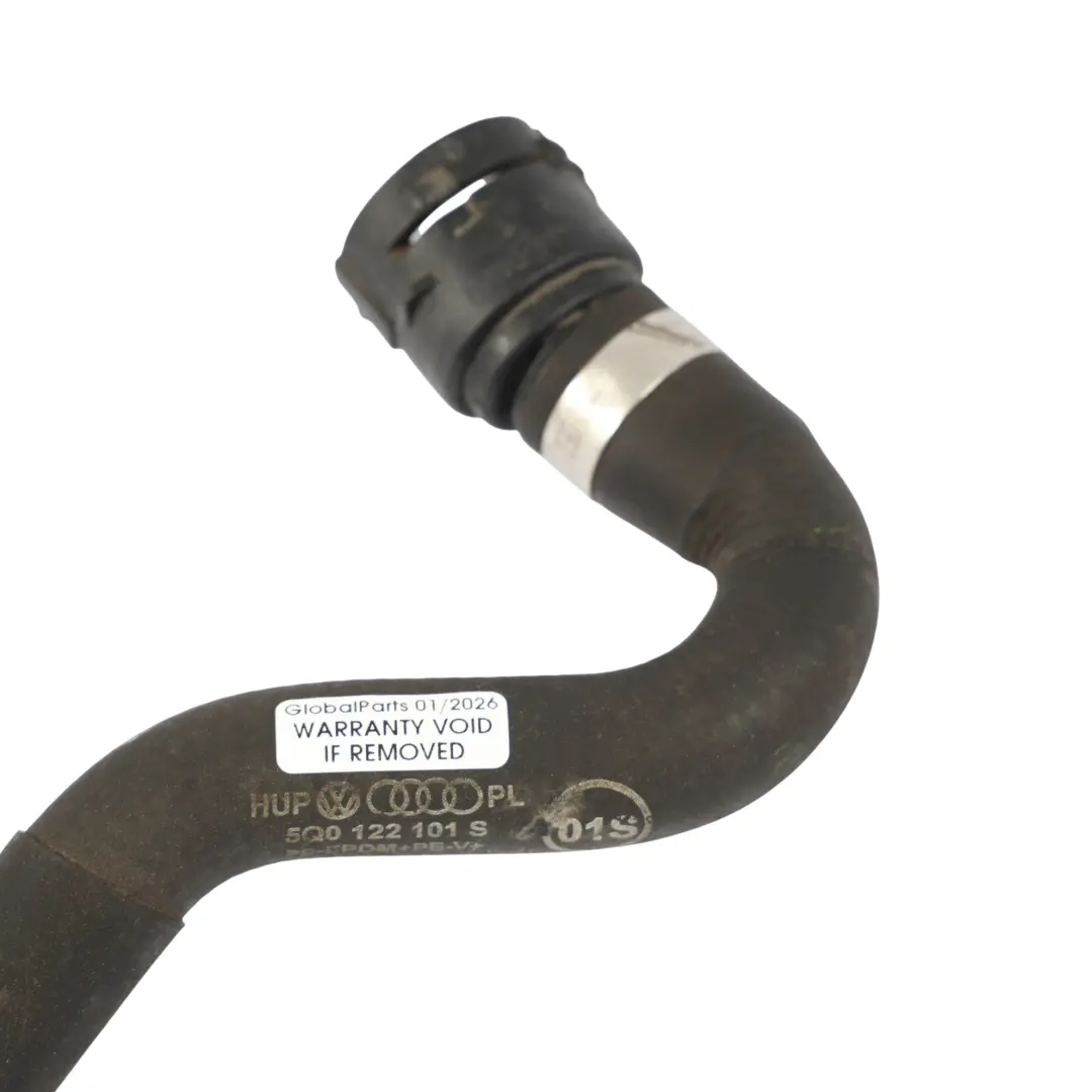 VW Golf VII Audi A3 8V Acqua Tubo Flessibile Radiatore Linea Diesel - SKU 5Q0122101S - Numero di parte 5Q0122101S