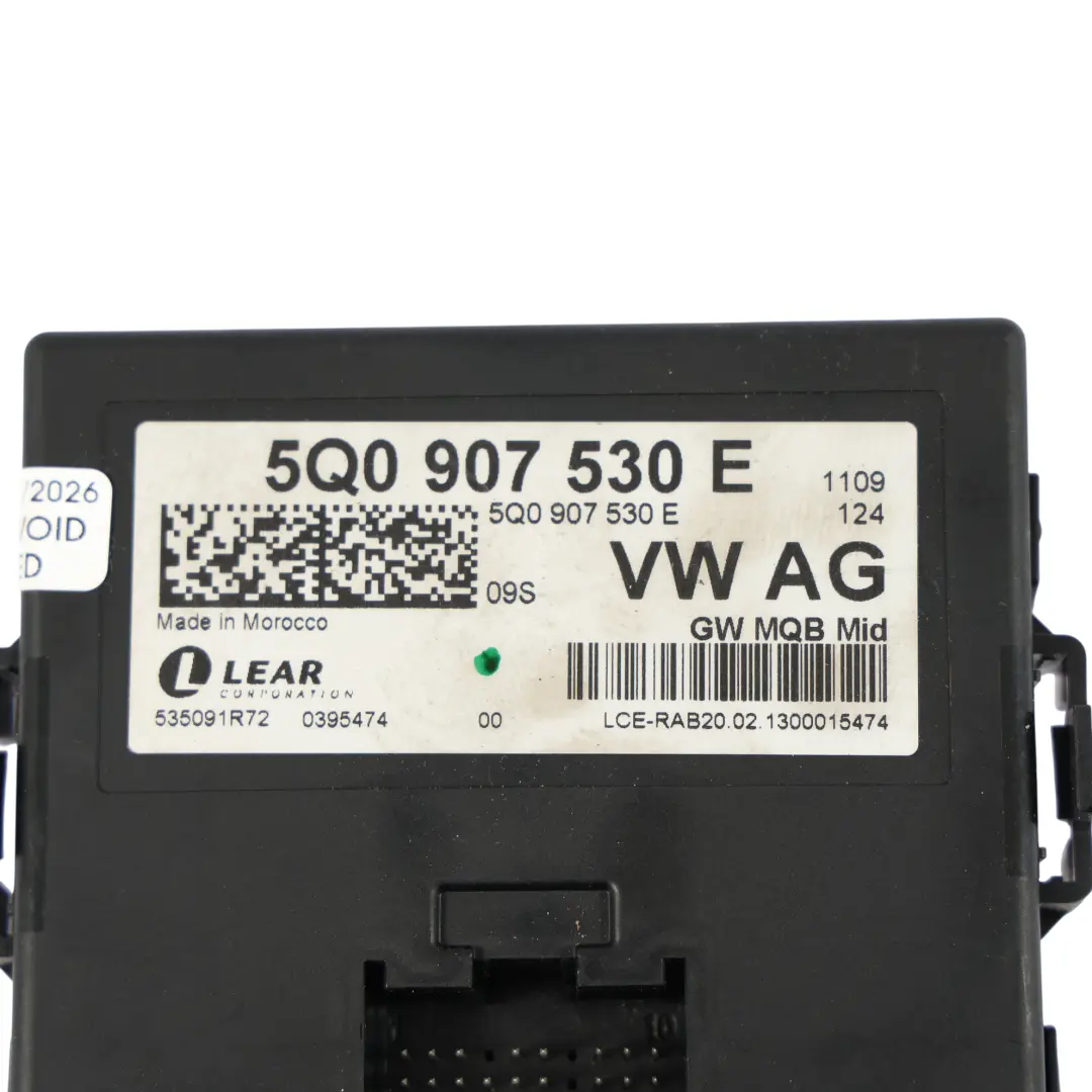 5F III Gateway Steuer Gerät ECU für Seat Leon mit Teilenummer 5Q0907530E Seat Leon 5F III Gateway Steuer Gerät ECU - SKU 5Q0907530E - Teilenummer 5Q0907530E