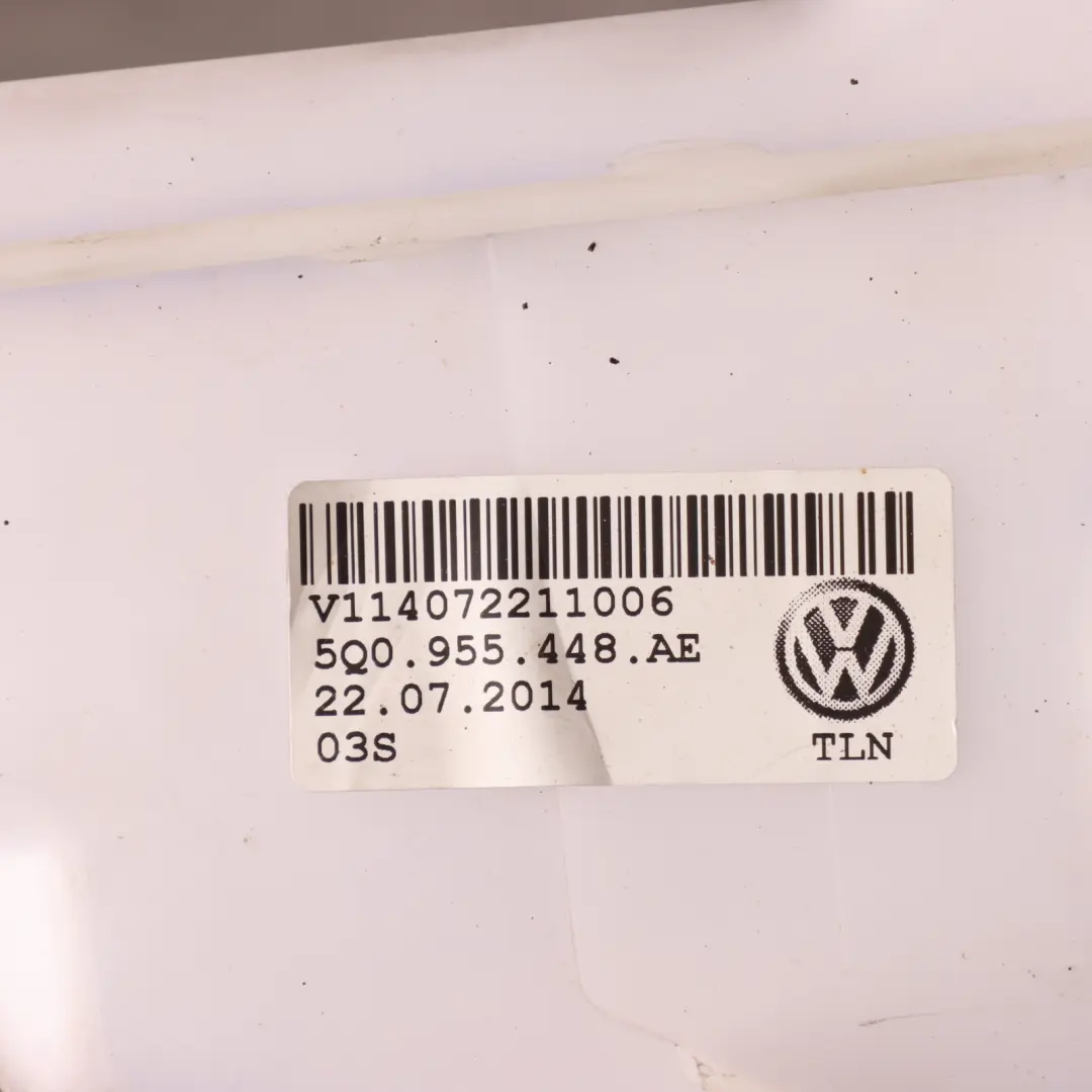 Audi A3 8V Windscreen Windshield Washer Bottle Tank Reservoir - SKU 5Q0955448AE-1 - Part number 5Q0955448AE