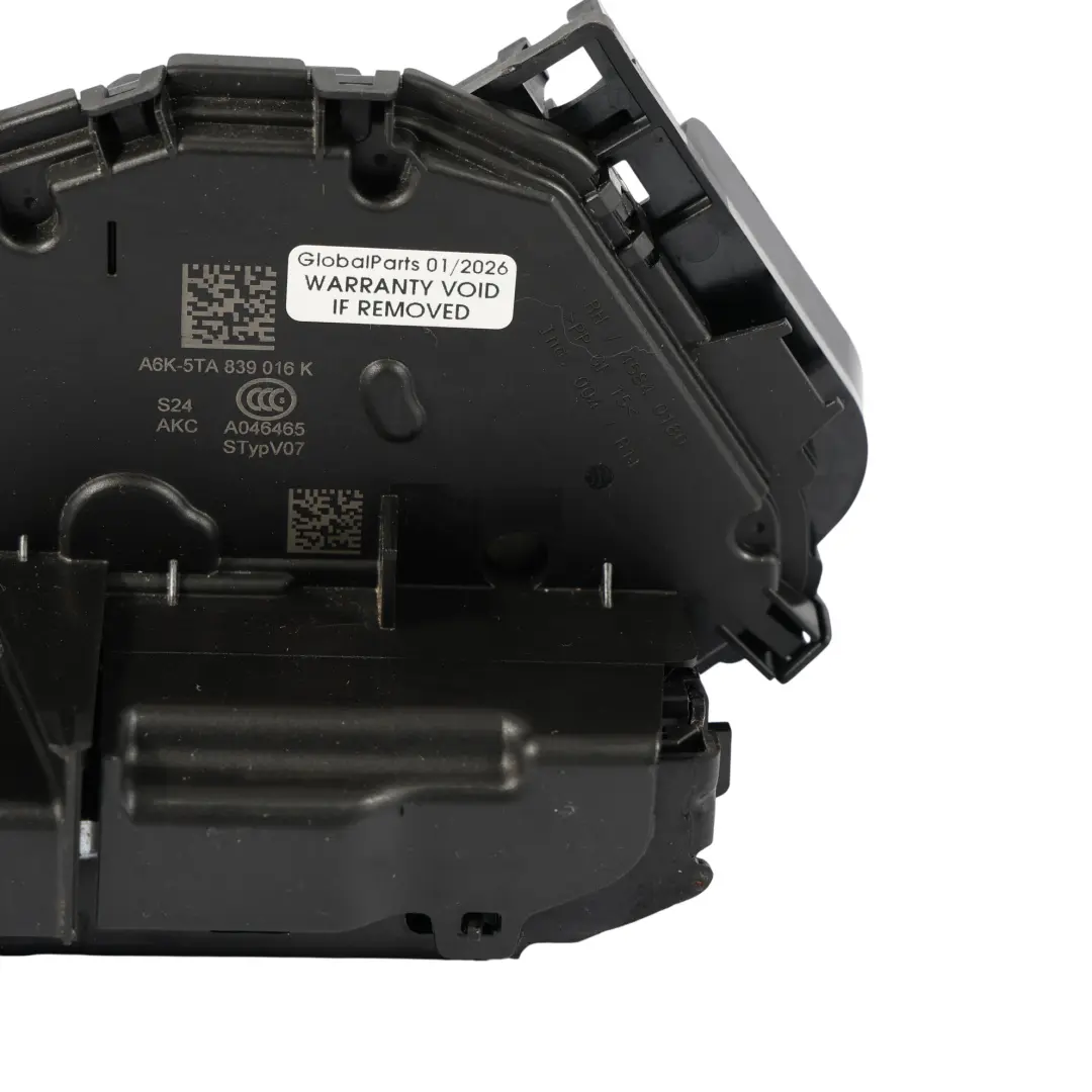 Mechanizm Zamek Drzwi Tył Prawo do VW Volkswagen T-ROC A11 o numerze 5TA839016K VW Volkswagen T-ROC A11 Mechanizm Zamek Drzwi Tył Prawo - SKU 5TA839016K - Numer Części 5TA839016K