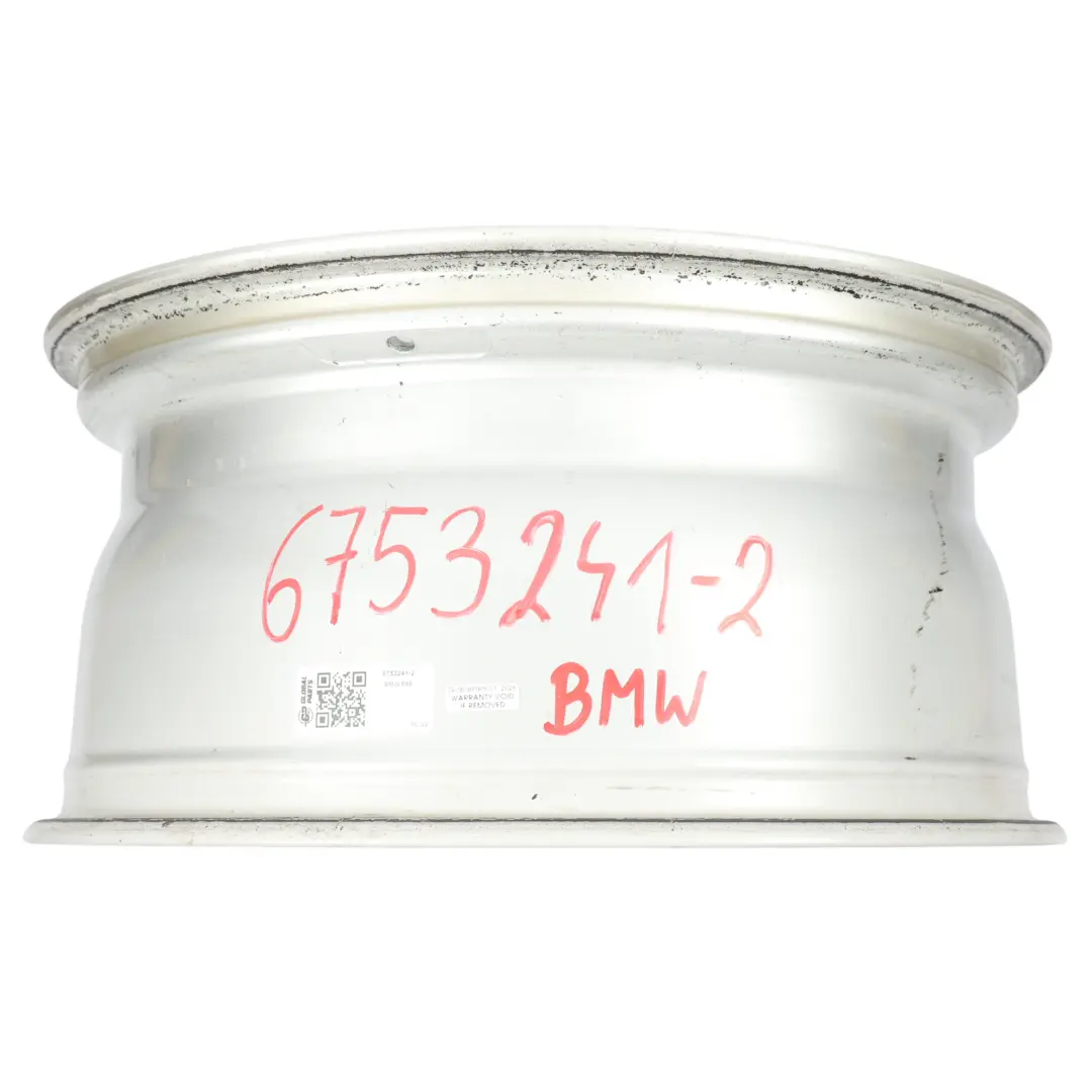 BMW E65 Cerchio anteriore lega argento 19" a raggi stellari 95 ET:24 9J - SKU 6753241-2 - Numero di parte 6753241