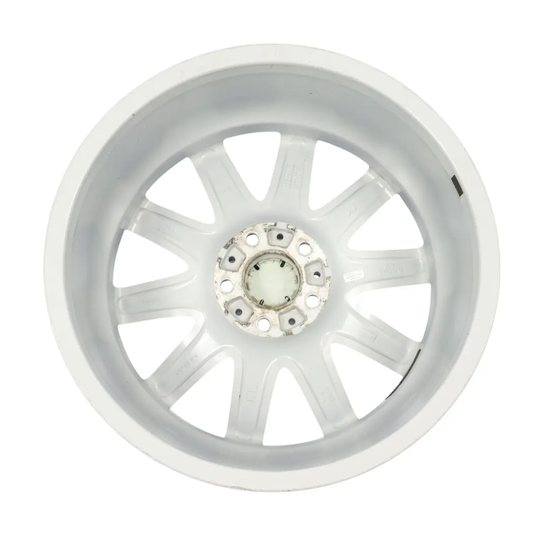 BMW E65 Cerchio anteriore lega argento 19" a raggi stellari 95 ET:24 9J - SKU 6753241-2 - Numero di parte 6753241