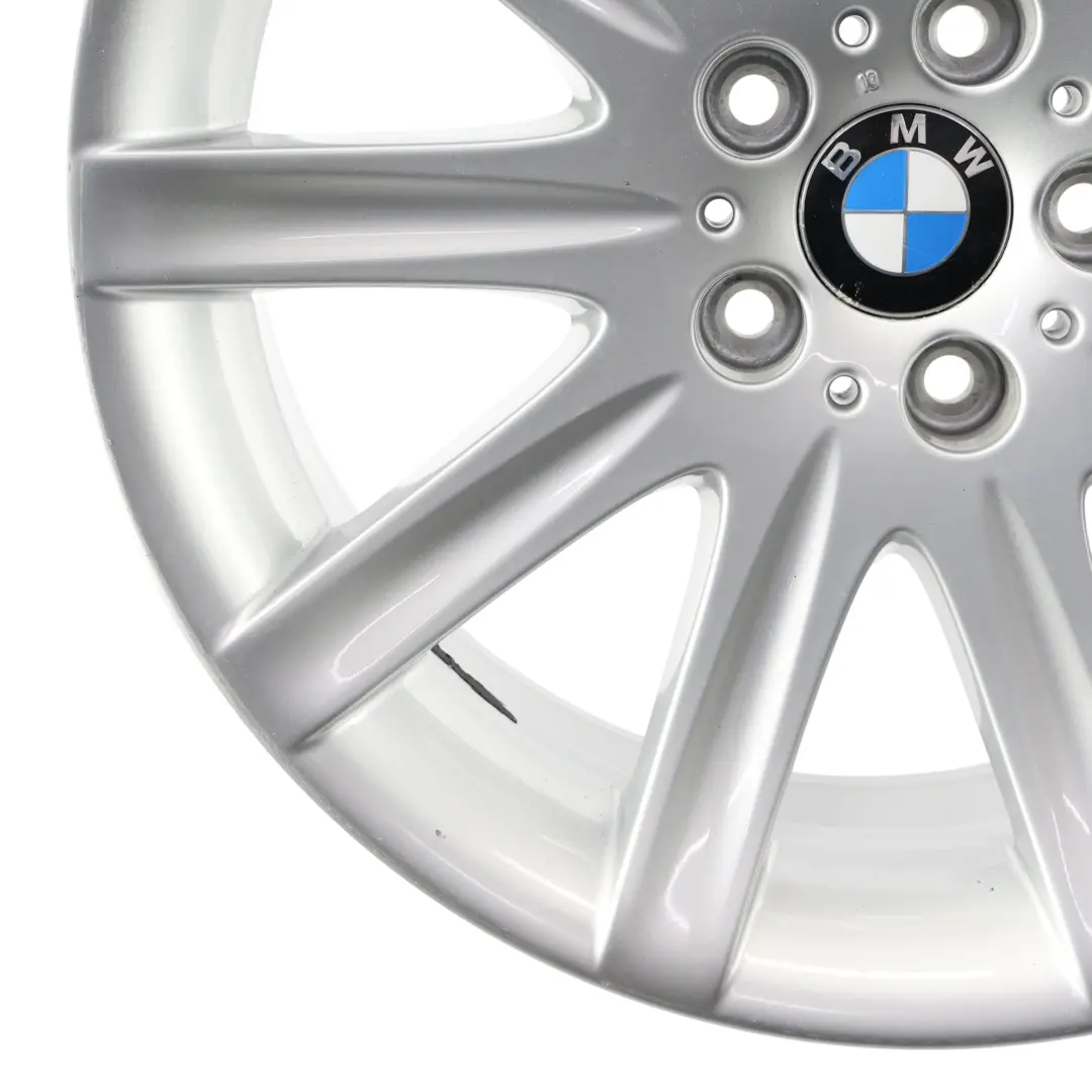 BMW E65 Cerchio anteriore lega argento 19" a raggi stellari 95 ET:24 9J - SKU 6753241-2 - Numero di parte 6753241