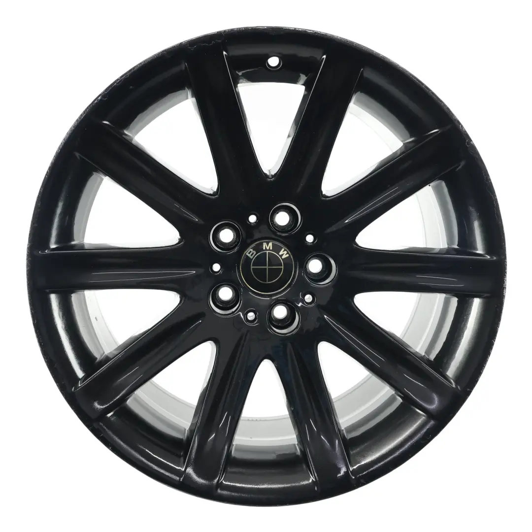 Llanta Trasera Aleación Negro 19" 10J ET: 24 Star Spoke 95 para BMW E65 E66 con número de pieza 6753242 BMW E65 E66 Llanta Trasera Aleación Negro 19" 10J ET: 24 Star Spoke 95 - SKU 6753242-3 - Número de pieza 6753242