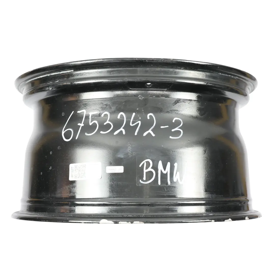 BMW E65 E66 Cerchio In Lega Posteriore Nero 19" 10J ET:24 Star Spoke 95 - SKU 6753242-3 - Numero di parte 6753242