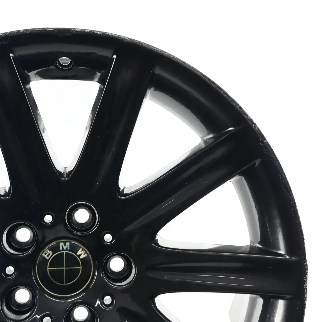 BMW E65 E66 Cerchio In Lega Posteriore Nero 19" 10J ET:24 Star Spoke 95 - SKU 6753242-3 - Numero di parte 6753242