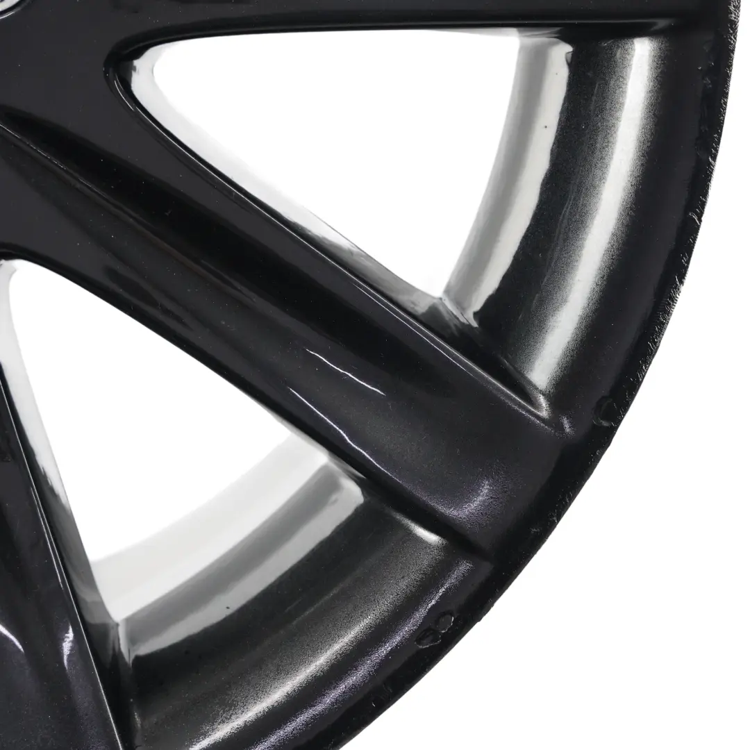BMW E65 E66 Hinterrad Schwarz Felge 19" 10J ET:24 Sternspeiche 95 - SKU 6753242-3 - Teilenummer 6753242