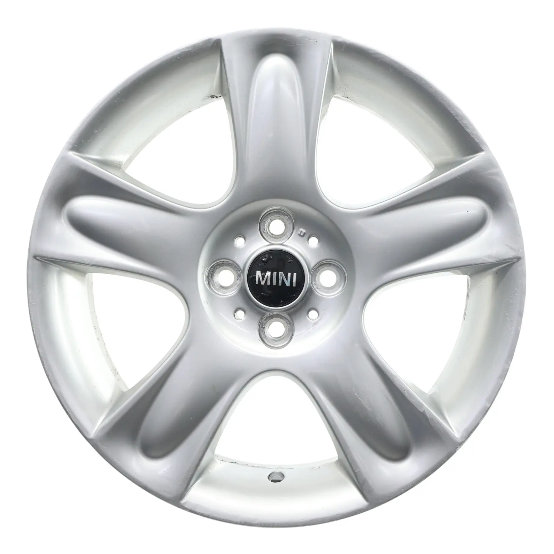 Mini Cooper One R50 R52 R53 Llanta De aleacion plateada 17" 7J ET:48 5-Star 91