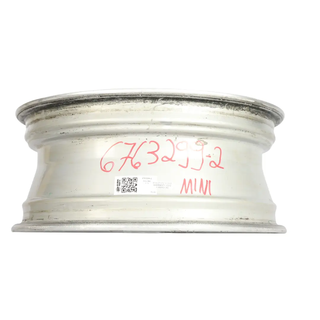 Mini Cooper One R50 R52 R53 Argento Cerchio in lega 17" 7J ET:48 5-Star 91 - SKU 6763299-2 - Numero di parte 6763299