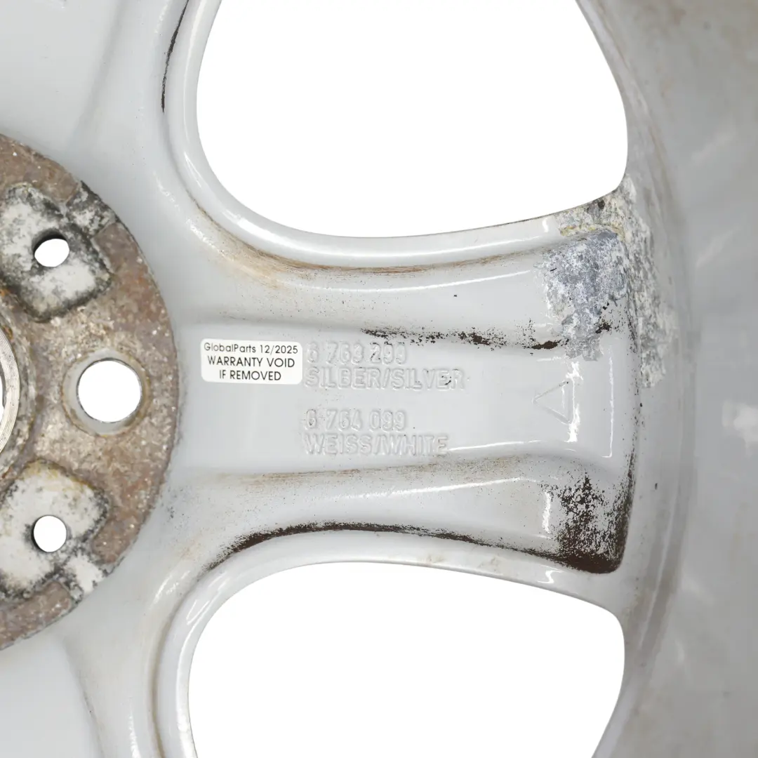 Mini Cooper One R50 R52 R53 Llanta De aleacion plateada 17" 7J ET:48 5-Star 91 - SKU 6763299-2 - Número de pieza 6763299