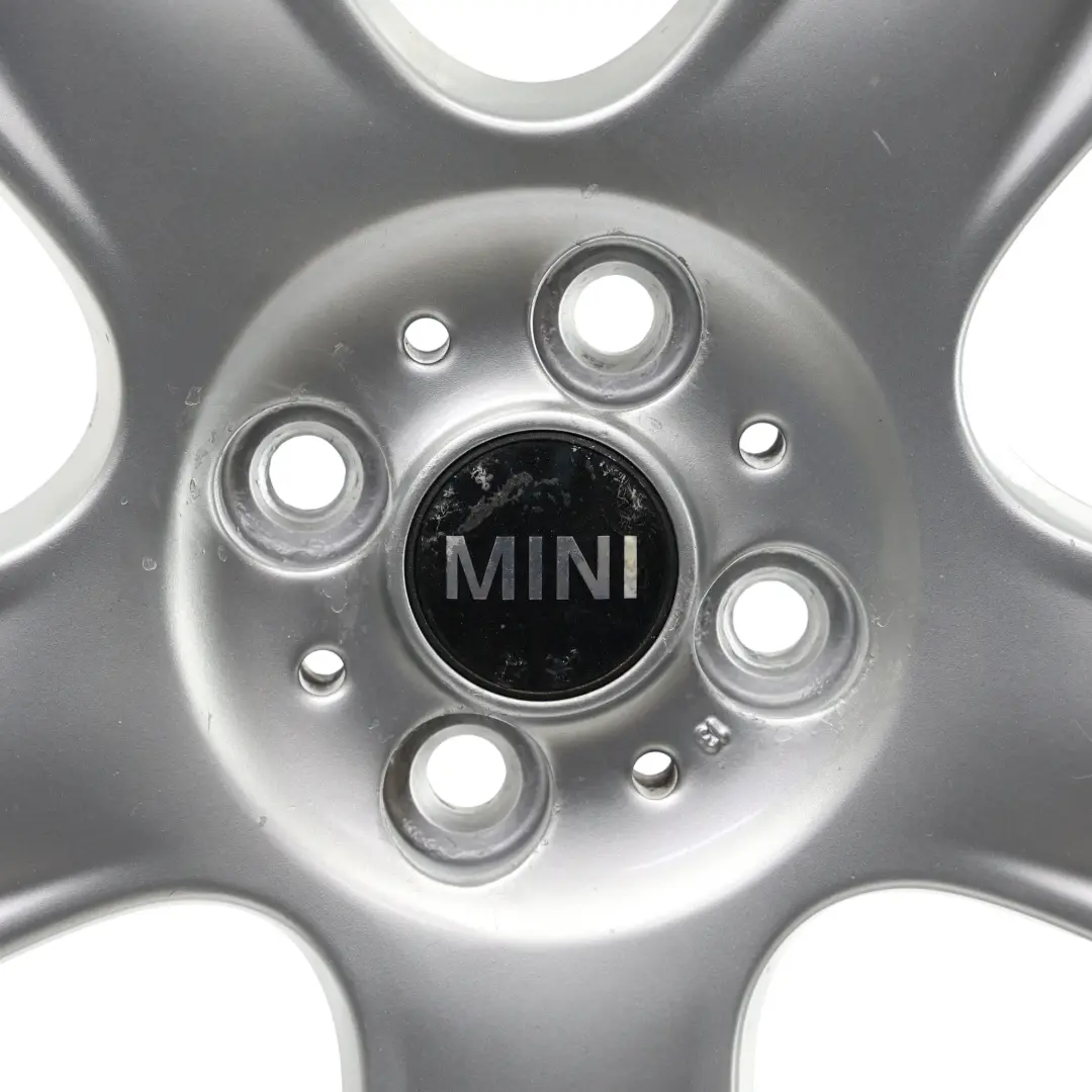 Alloy Rim 17" 7J ET:48 5-Star 91 to Mini Cooper One R50 R52 R53 Wheel with Part number 6763299 Mini Cooper One R50 R52 R53 Wheel Alloy Rim 17" 7J ET:48 5-Star 91 - SKU 6763299-3 - Part number 6763299