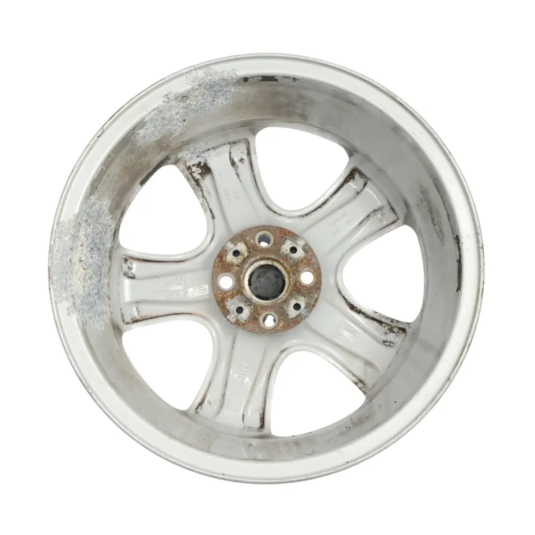 Llanta aleación plateada 17" ET:48 7J 5-Star 91 para Mini Cooper R50 R52 R53 con número de pieza 6763299 Mini Cooper R50 R52 R53 Llanta aleación plateada 17" ET:48 7J 5-Star 91 - SKU 6763299-6 - Número de pieza 6763299