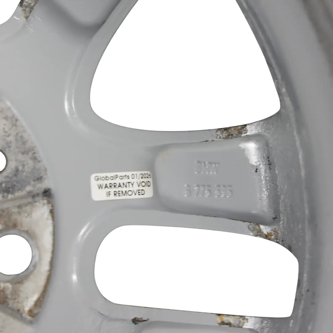 Alloy Wheel Rim 16" Double Spoke 156 7J ET:34 6775595 to BMW E90 E91 Silver with Part number 6765810 BMW E90 E91 Silver Alloy Wheel Rim 16" Double Spoke 156 7J ET:34 6775595 - SKU 6765810-1 - Part number 6765810