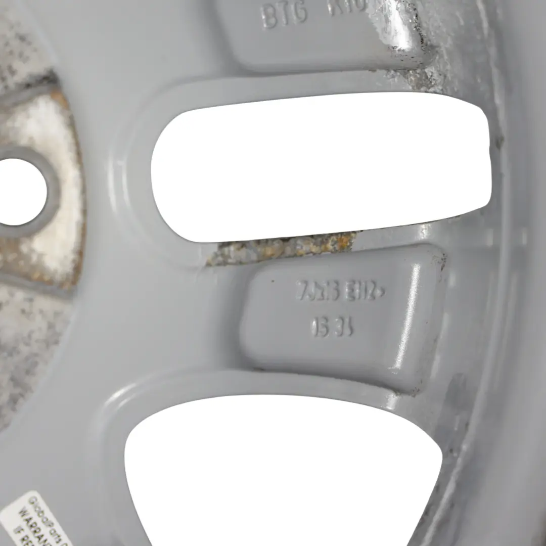 Silberne Alufelge 16" Doppelspeiche 156 7J ET:34 6775595 für BMW E90 E91 mit Teilenummer 6765810 BMW E90 E91 Silberne Alufelge 16" Doppelspeiche 156 7J ET:34 6775595 - SKU 6765810-1 - Teilenummer 6765810