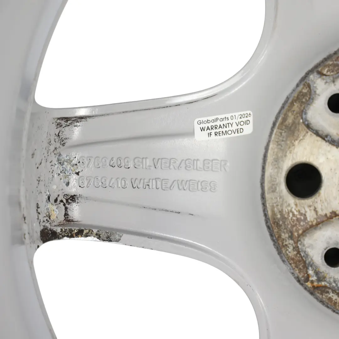 Mini Cooper One R50 R52 R53 R55 R56 R57 Wheel Alloy Rim 16" 5-Star Blaster 103 - SKU 6769409-1 - Part number 6769409