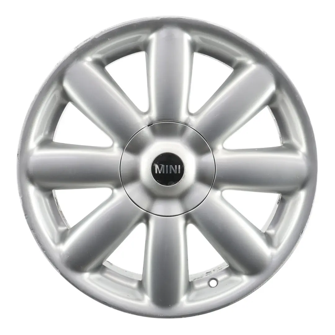 Mini Cooper One R50 R55 R56 Silver Wheel Alloy Rim 17" 7J ET:48 Crown Spoke 104 - SKU 6769411-1 - Part number 6769411