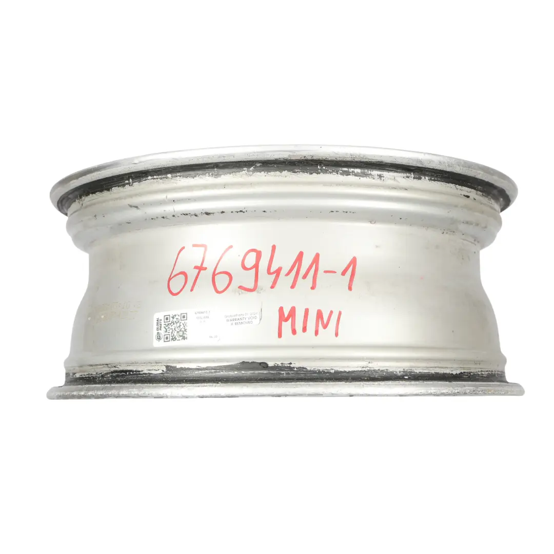 Mini Cooper One R50 R55 R56 Silver Wheel Alloy Rim 17" 7J ET:48 Crown Spoke 104 - SKU 6769411-1 - Part number 6769411