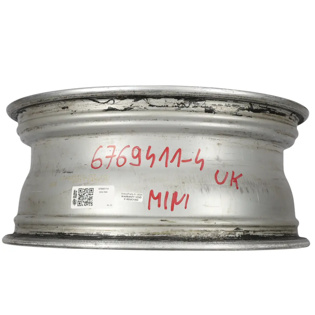 Mini Cooper One R50 R55 R56 R57 Silver Wheel Alloy Rim 17" 7J Crown Spoke 104 - SKU 6769411-4 - Part number 6769411
