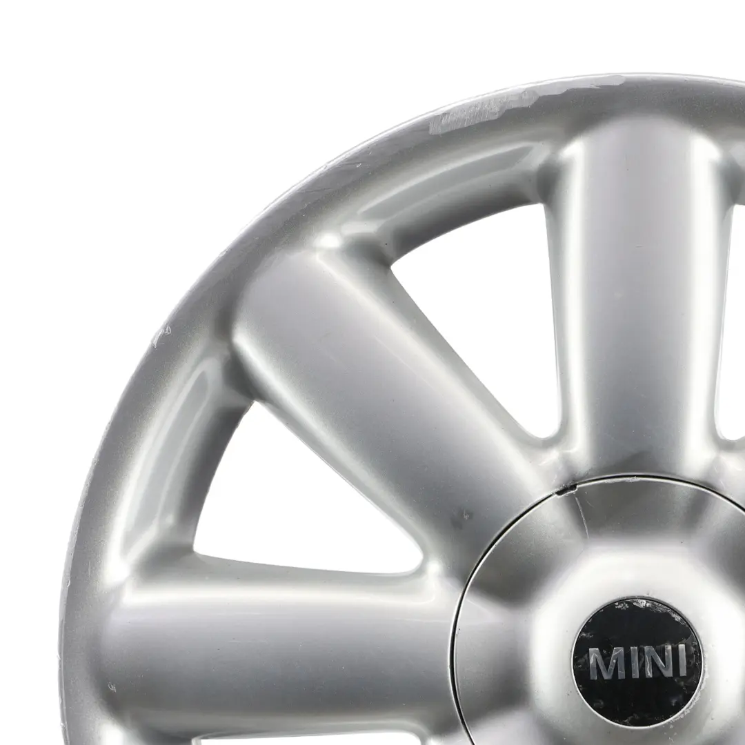Mini Cooper One R50 R55 R56 R57 Silver Wheel Alloy Rim 17" 7J Crown Spoke 104 - SKU 6769411-4 - Part number 6769411