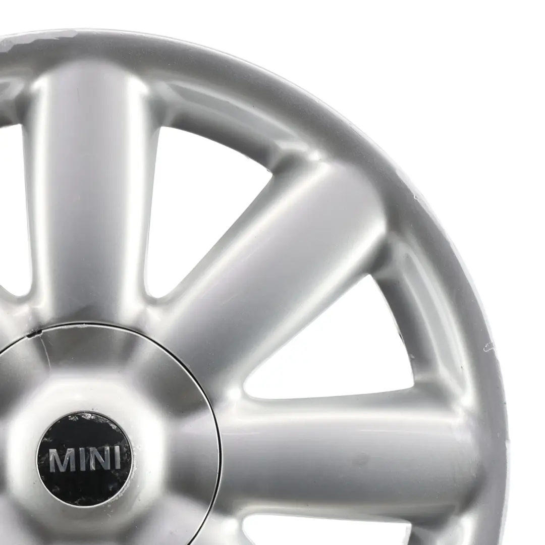 Mini Cooper One R50 R55 R56 R57 Silver Wheel Alloy Rim 17" 7J Crown Spoke 104 - SKU 6769411-4 - Part number 6769411