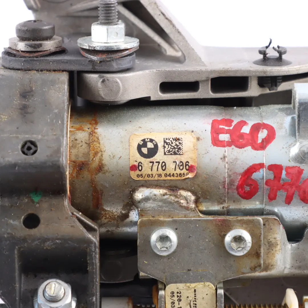 BMW 5 6 er E60 E61 E63 E64 Lenksäulenverstellung elektrisch 6770706 - SKU 6770712 - Teilenummer 6770712