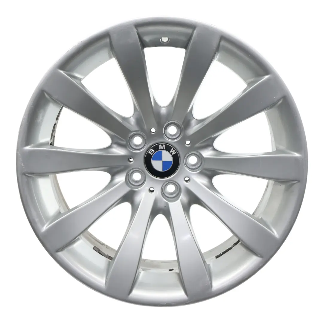 Light Alloy Wheel Rim 19" Star Spoke 218 9J ET:14 to BMW E63 E64 Silver with Part number 6770942 BMW E63 E64 Silver Light Alloy Wheel Rim 19" Star Spoke 218 9J ET:14 - SKU 6770942-1 - Part number 6770942