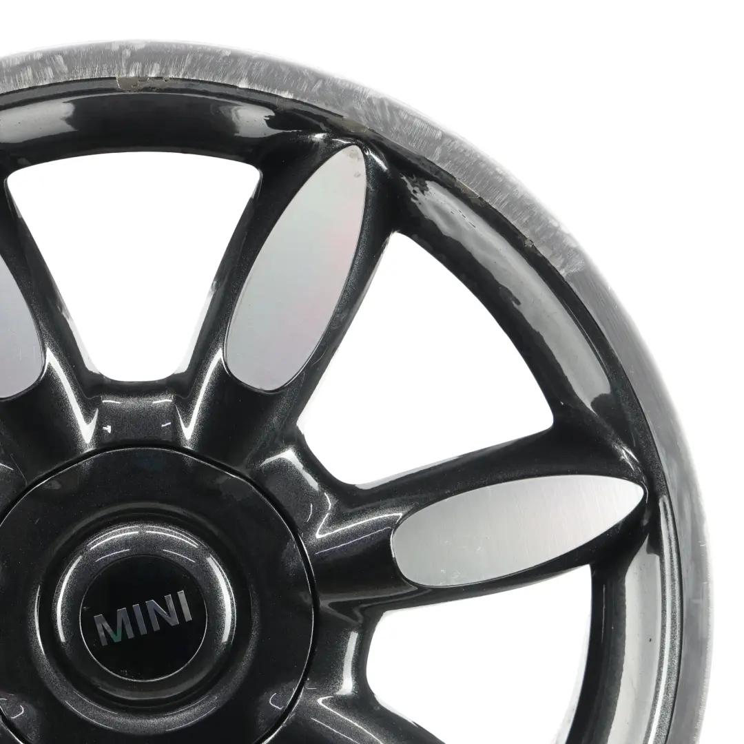 Llanta De aleacion 17" 7J ET:48 Night Spoke Limp-Home para Mini R50 R56 con número de pieza 6773800 Mini R50 R56 Llanta De aleacion 17" 7J ET:48 Night Spoke Limp-Home - SKU 6773800-3 - Número de pieza 6773800