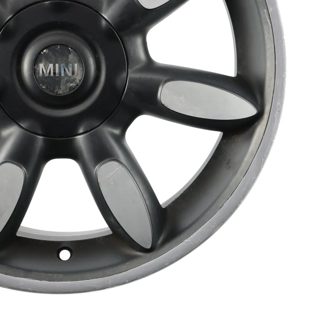 Llanta De aleacion 17" 7J ET:48 Night Spoke Limp-Home para Mini R50 R56 con número de pieza 6773800 Mini R50 R56 Llanta De aleacion 17" 7J ET:48 Night Spoke Limp-Home - SKU 6773800-4 - Número de pieza 6773800