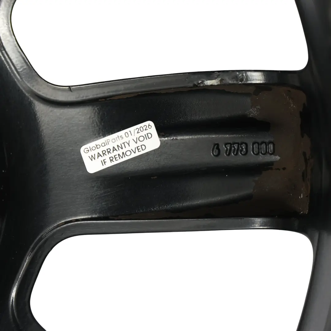 Mini Cooper R50 R56 Wheel Alloy Rim 17" 7J ET:48 Night Spoke Limp-Home - SKU 6773800-5 - Part number 6773800