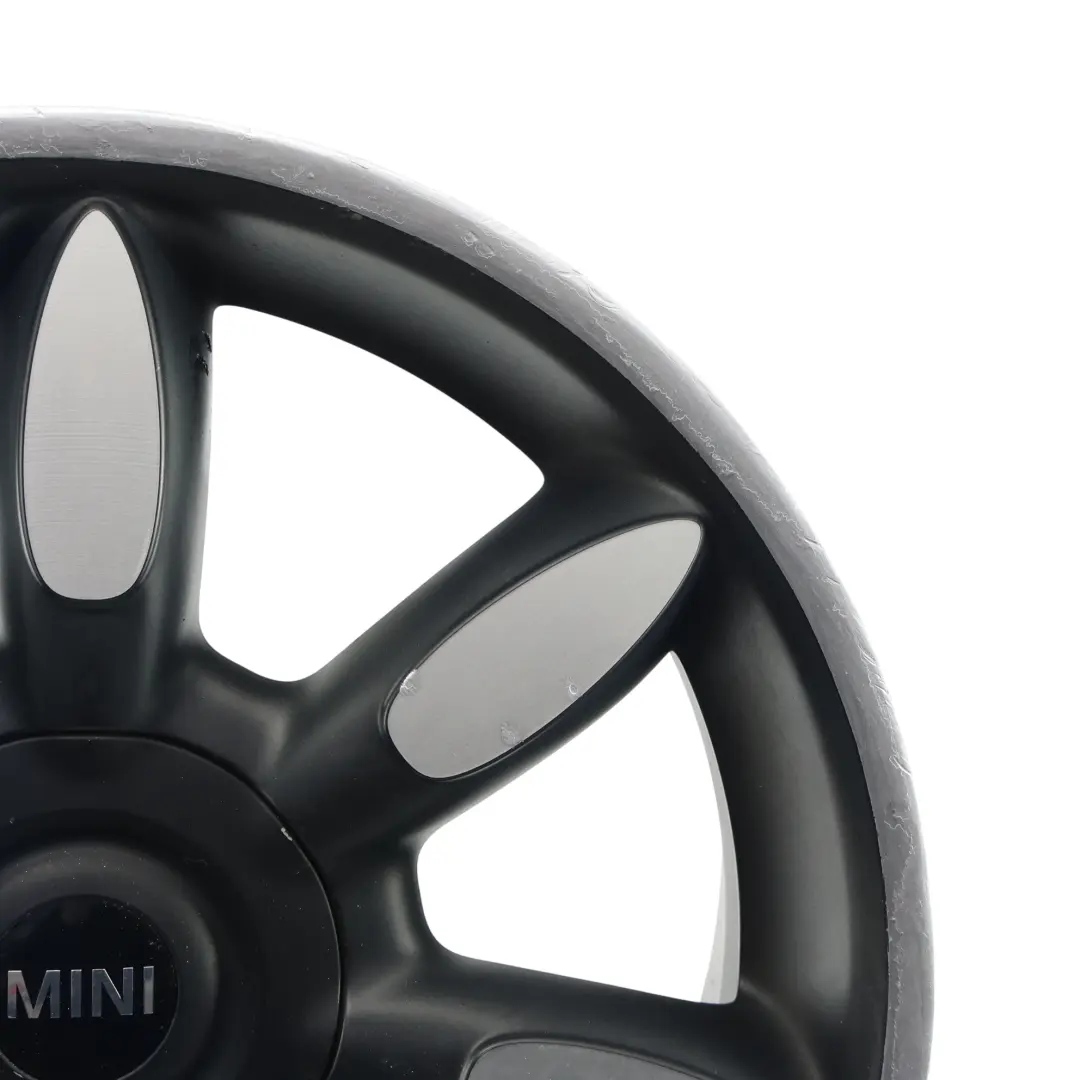 Alloy Rim 17" 7J ET:48 Night Spoke Limp-Home to Mini Cooper R50 R56 Wheel with Part number 6773800 Mini Cooper R50 R56 Wheel Alloy Rim 17" 7J ET:48 Night Spoke Limp-Home - SKU 6773800-5 - Part number 6773800