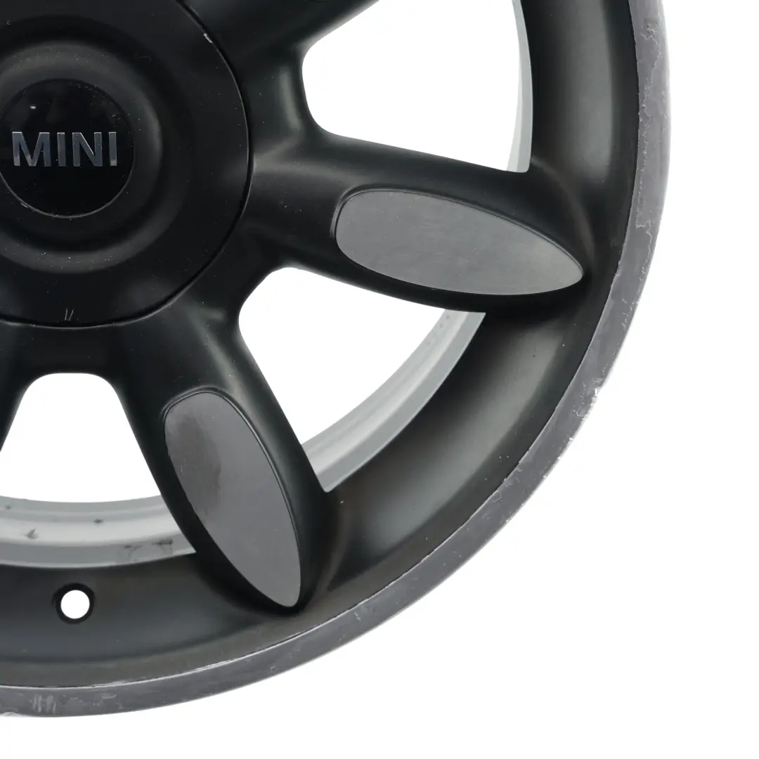 Alloy Rim 17" 7J ET:48 Night Spoke Limp-Home to Mini Cooper R50 R56 Wheel with Part number 6773800 Mini Cooper R50 R56 Wheel Alloy Rim 17" 7J ET:48 Night Spoke Limp-Home - SKU 6773800-5 - Part number 6773800